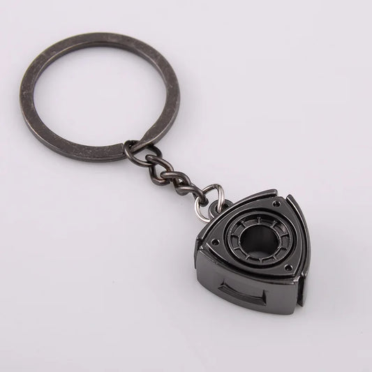 Rotary Style Car Keychain