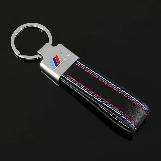 M Sport Style Leather keychain
