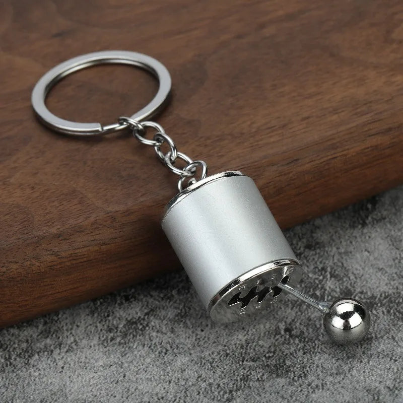 Working Gearstick Car Keychain