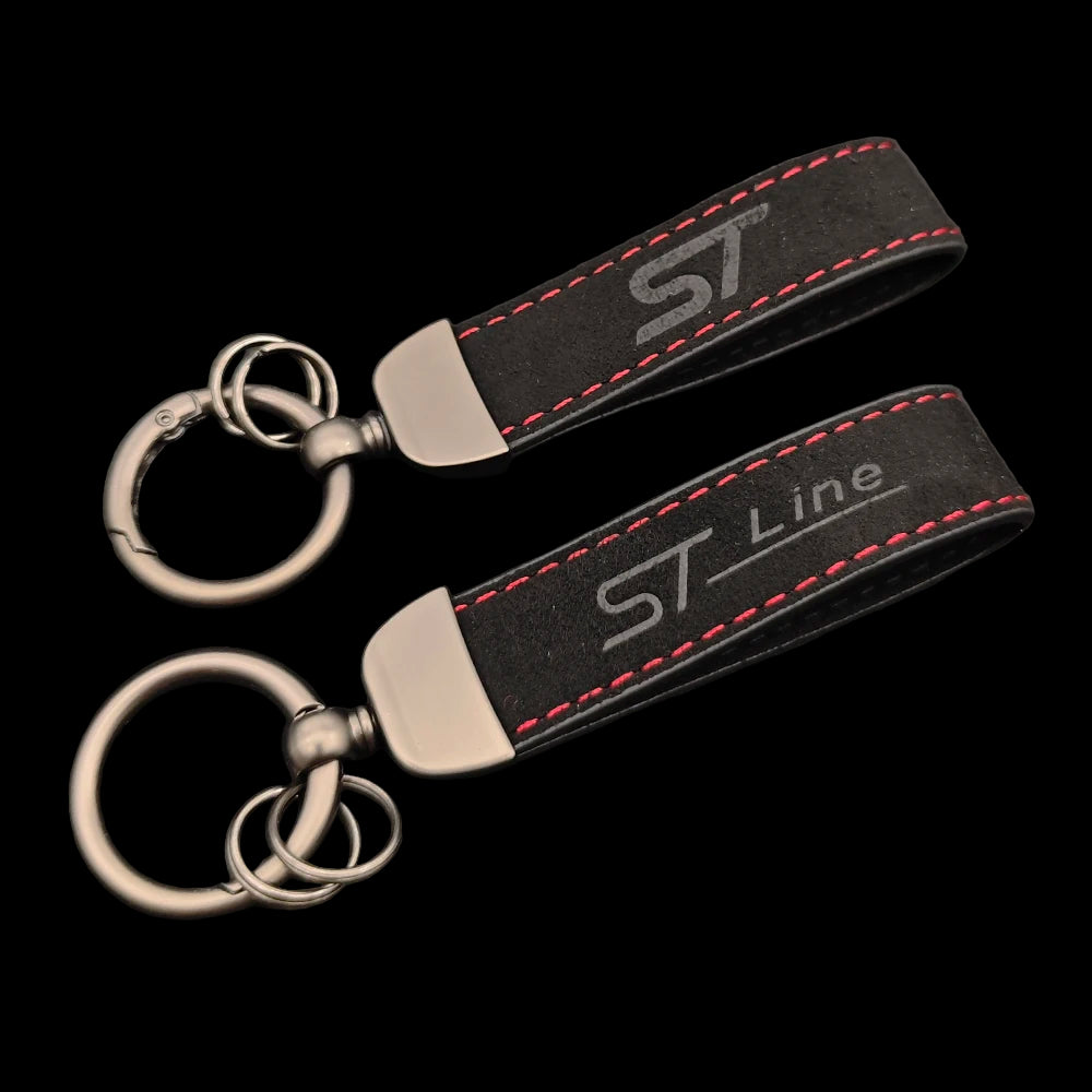 ST STYLE Leather keychain