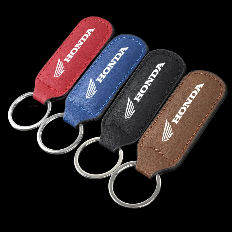 H Style Leather Keychain