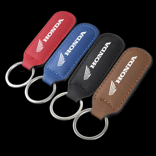 H Style Leather Keychain