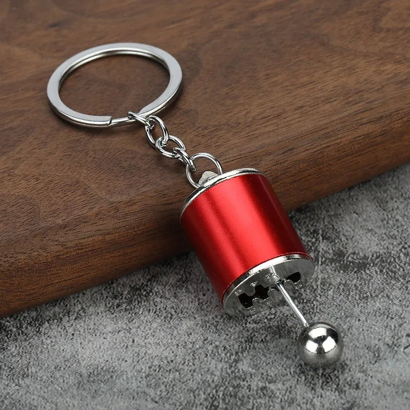 Working Gearstick Car Keychain