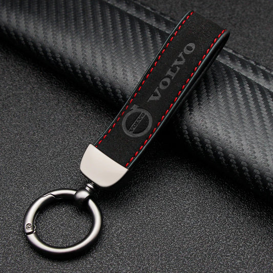 V Suede Style II Keychain