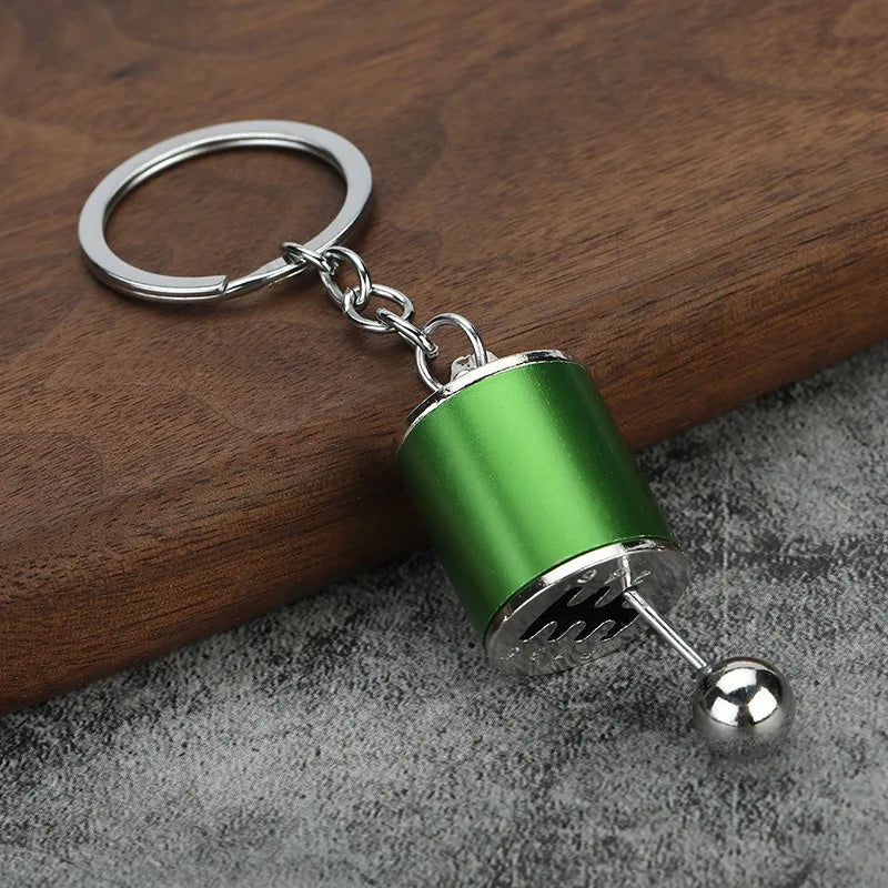 Working Gearstick Car Keychain