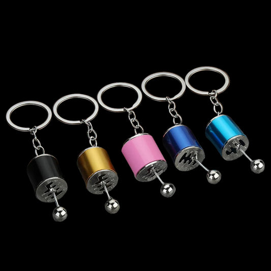 Working Gearstick Car Keychain