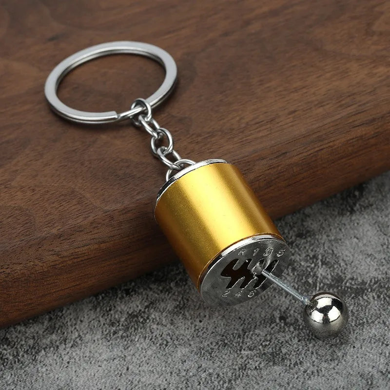 Working Gearstick Car Keychain