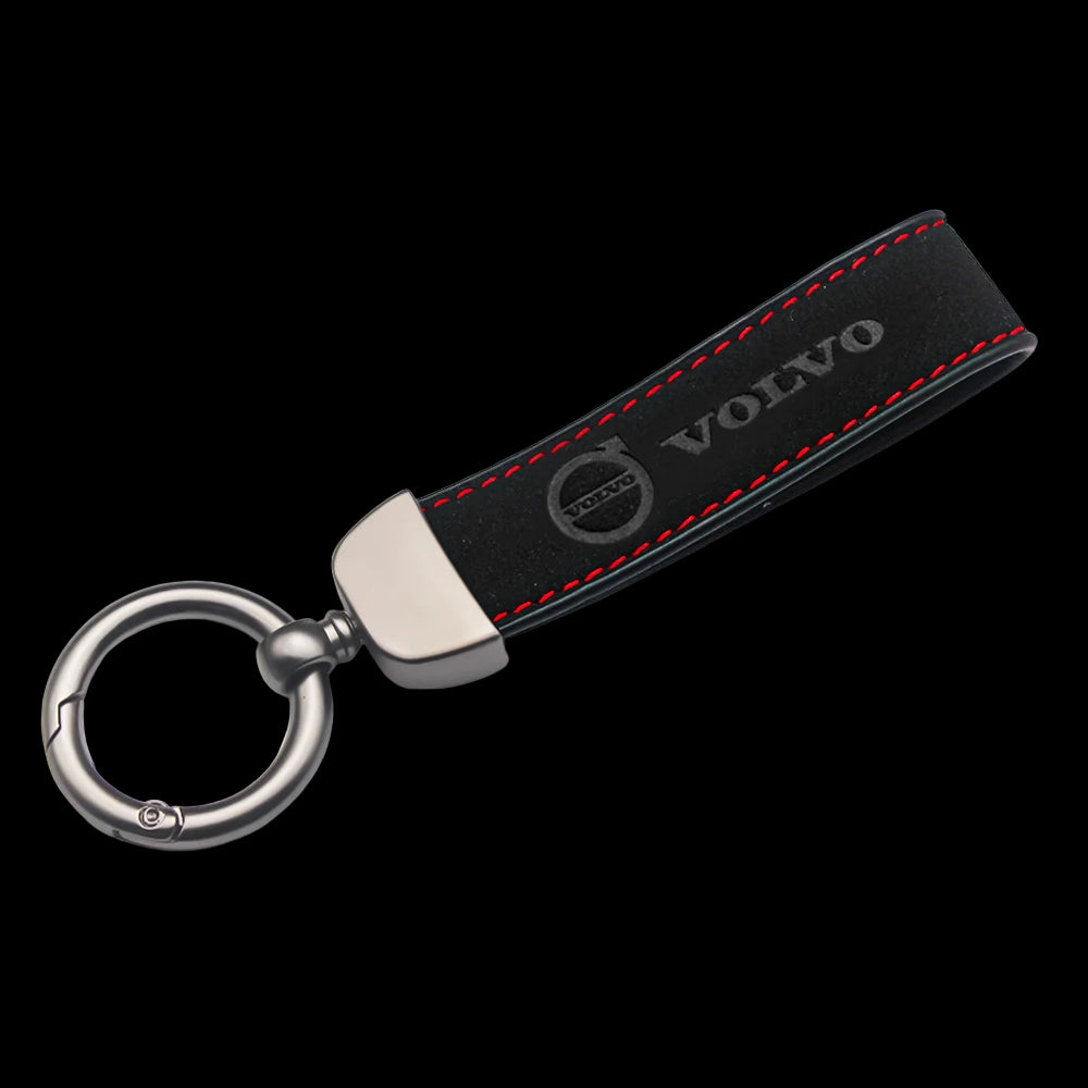 V Suede Style II Keychain