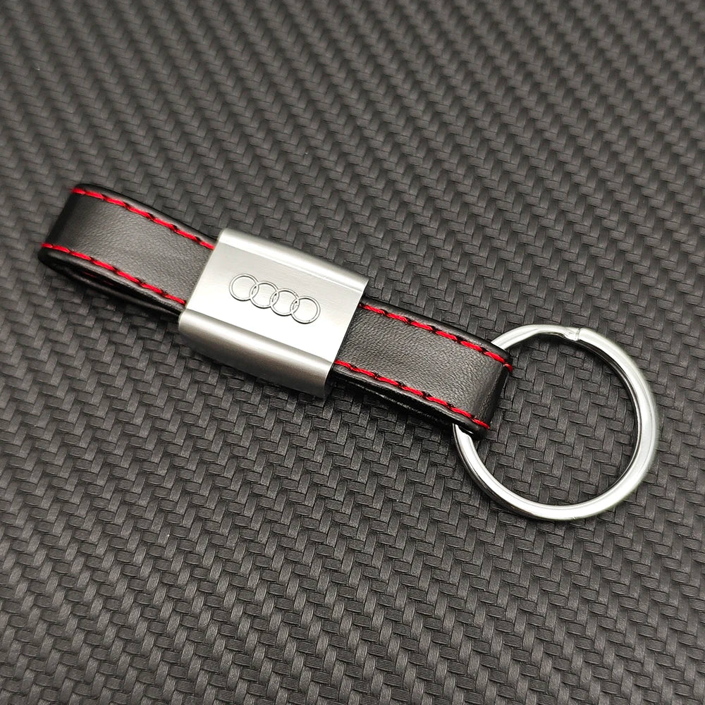 RS, S-LINE and Standard Style Leather Keychain