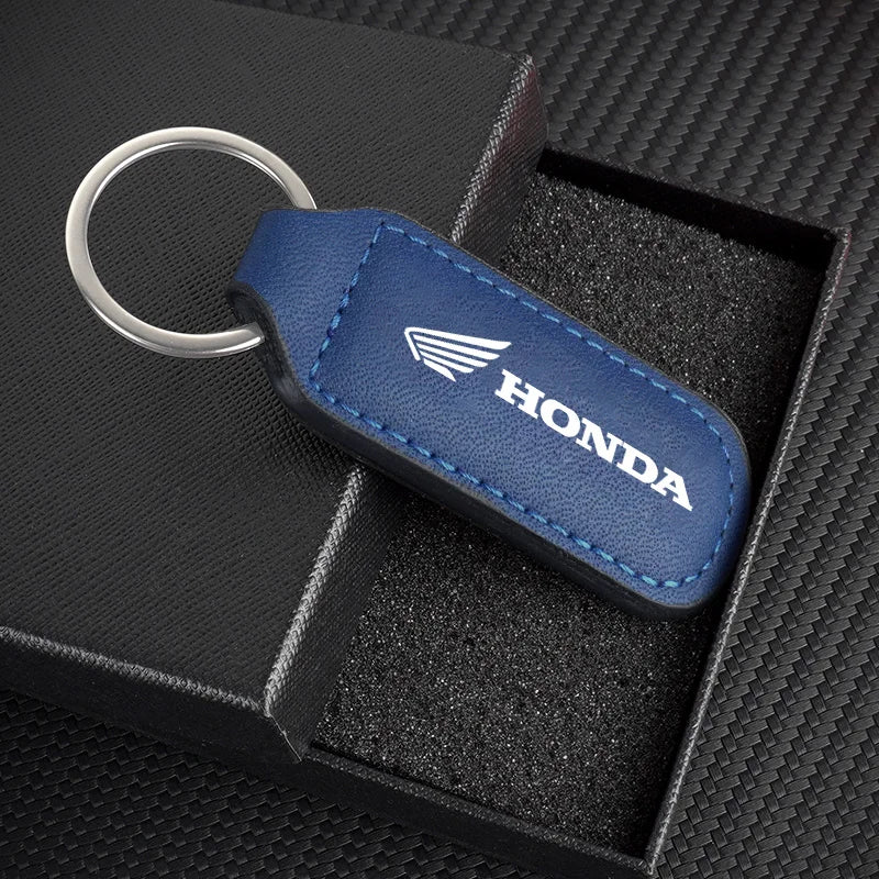 H Style Leather Keychain