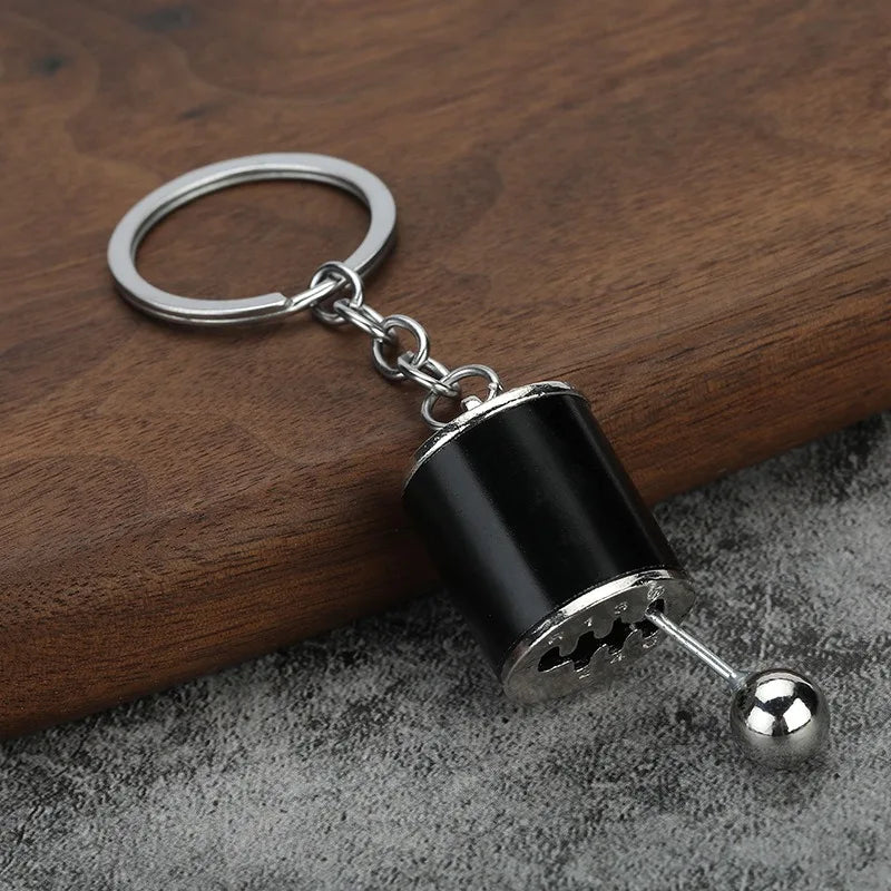 Working Gearstick Car Keychain
